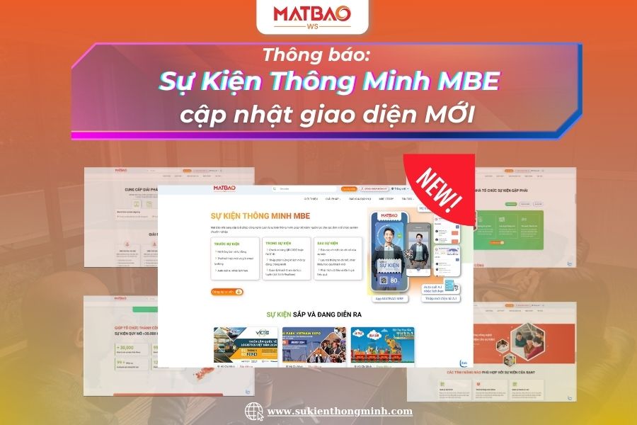 Thông báo thay đổi giao diện website www.sukienthongminh.com